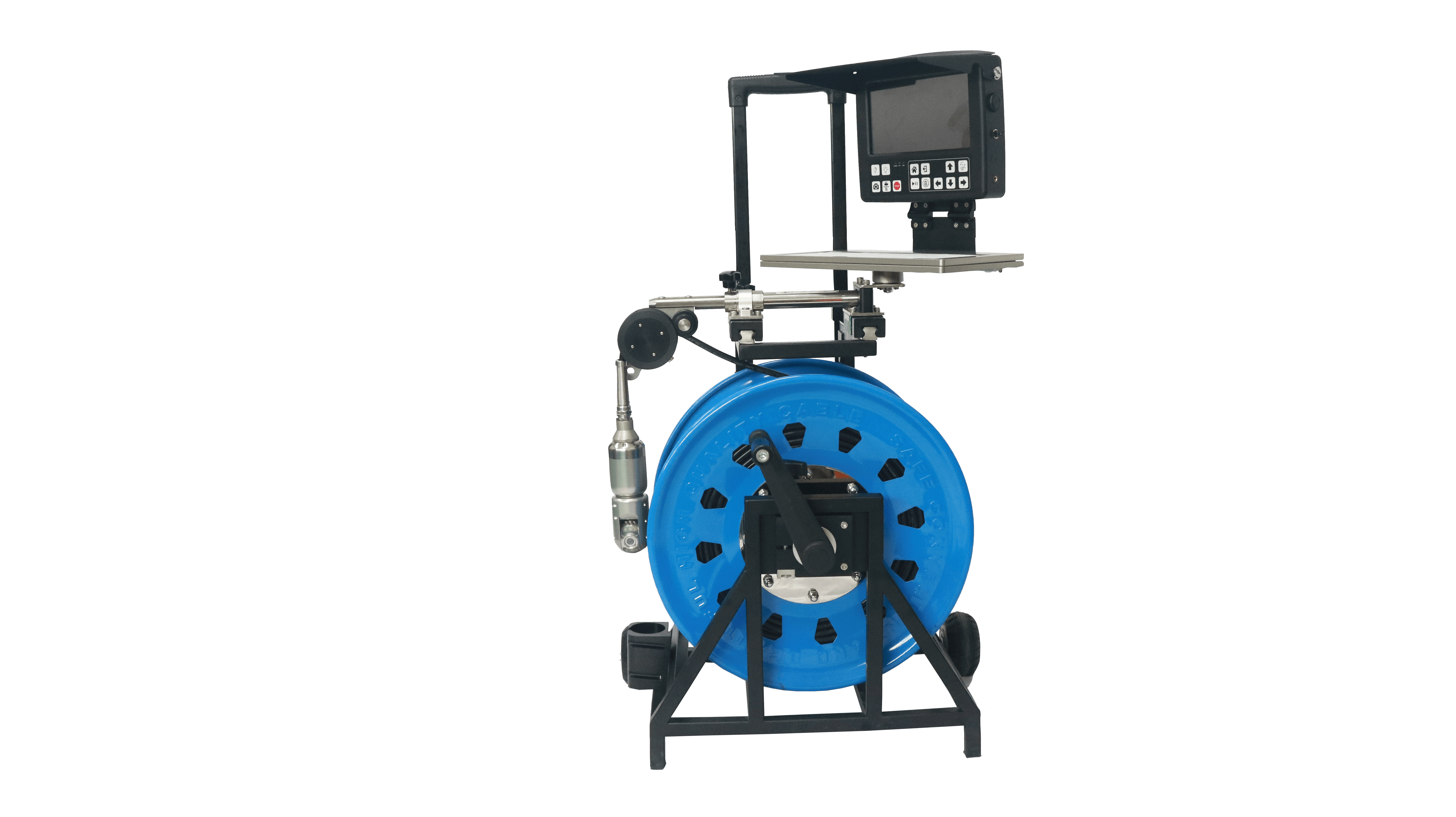 100m 360 Rotation Deep Water Well Video Inspection Camera For