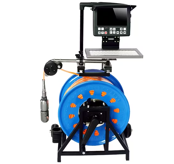 100m 360 Rotation Deep Water Well Video Inspection Camera For Underwater Wells Camera