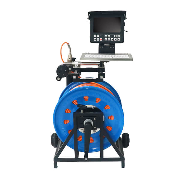 200m Deep Well Underwater Camera Borehole Borewell Camera for Water Well Inspection with Rotation Camera